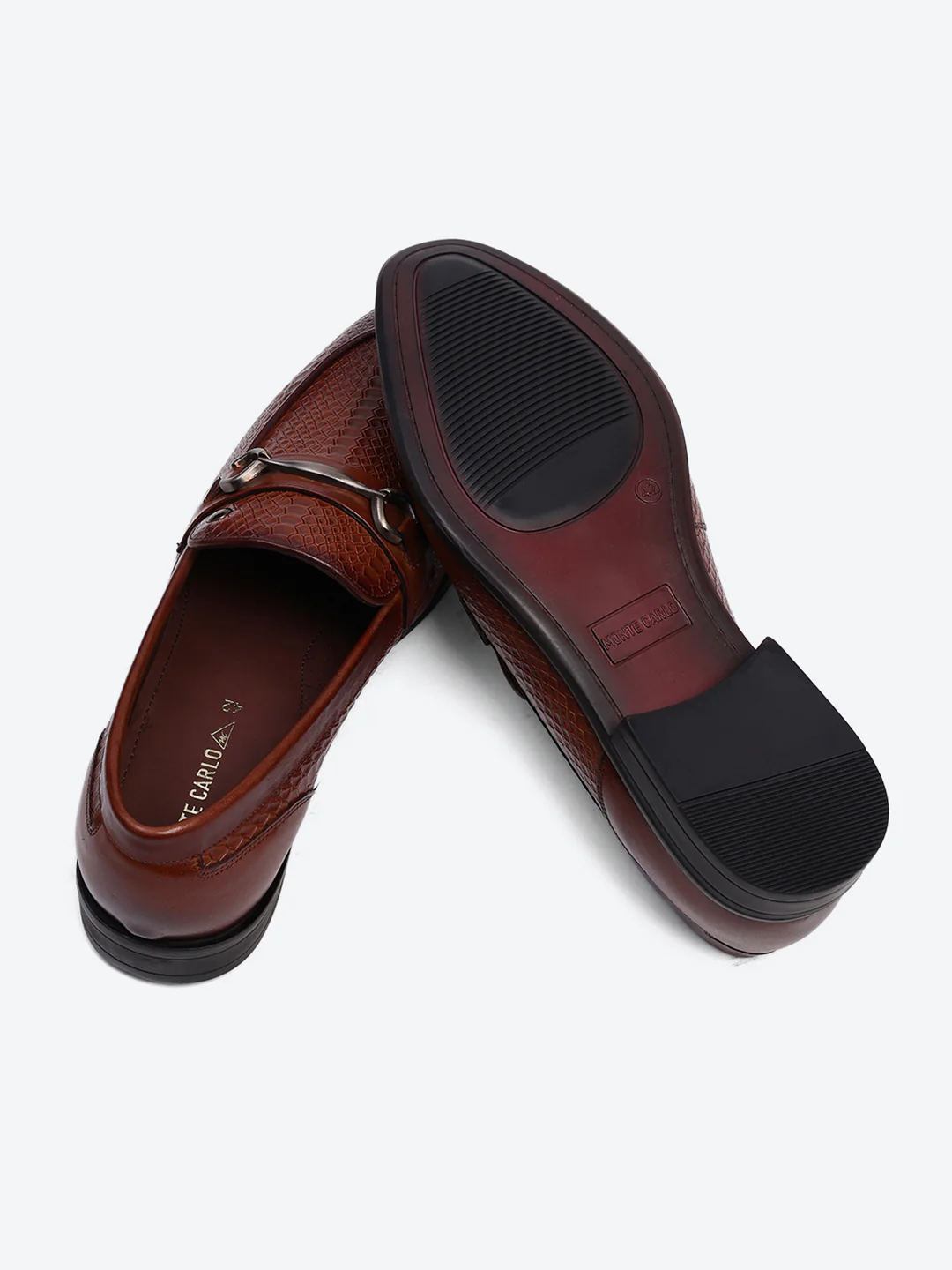Monte Carlo Tan Horsebit Loafers for Men - Image 8