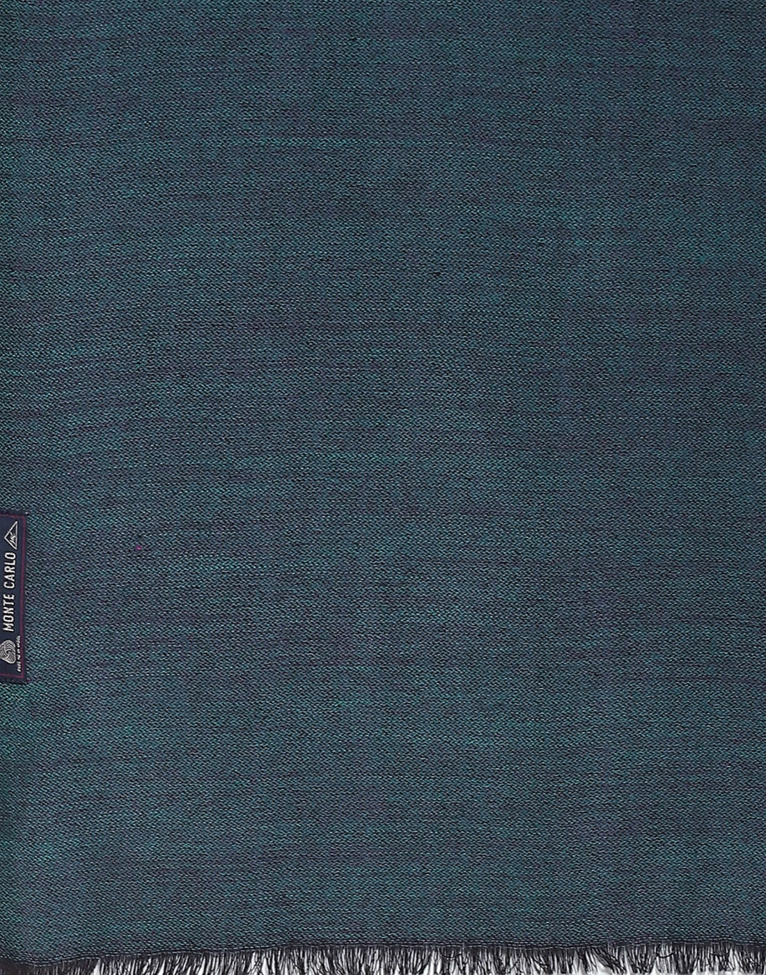 Men Teal Blue Solid Muffler - Image 7