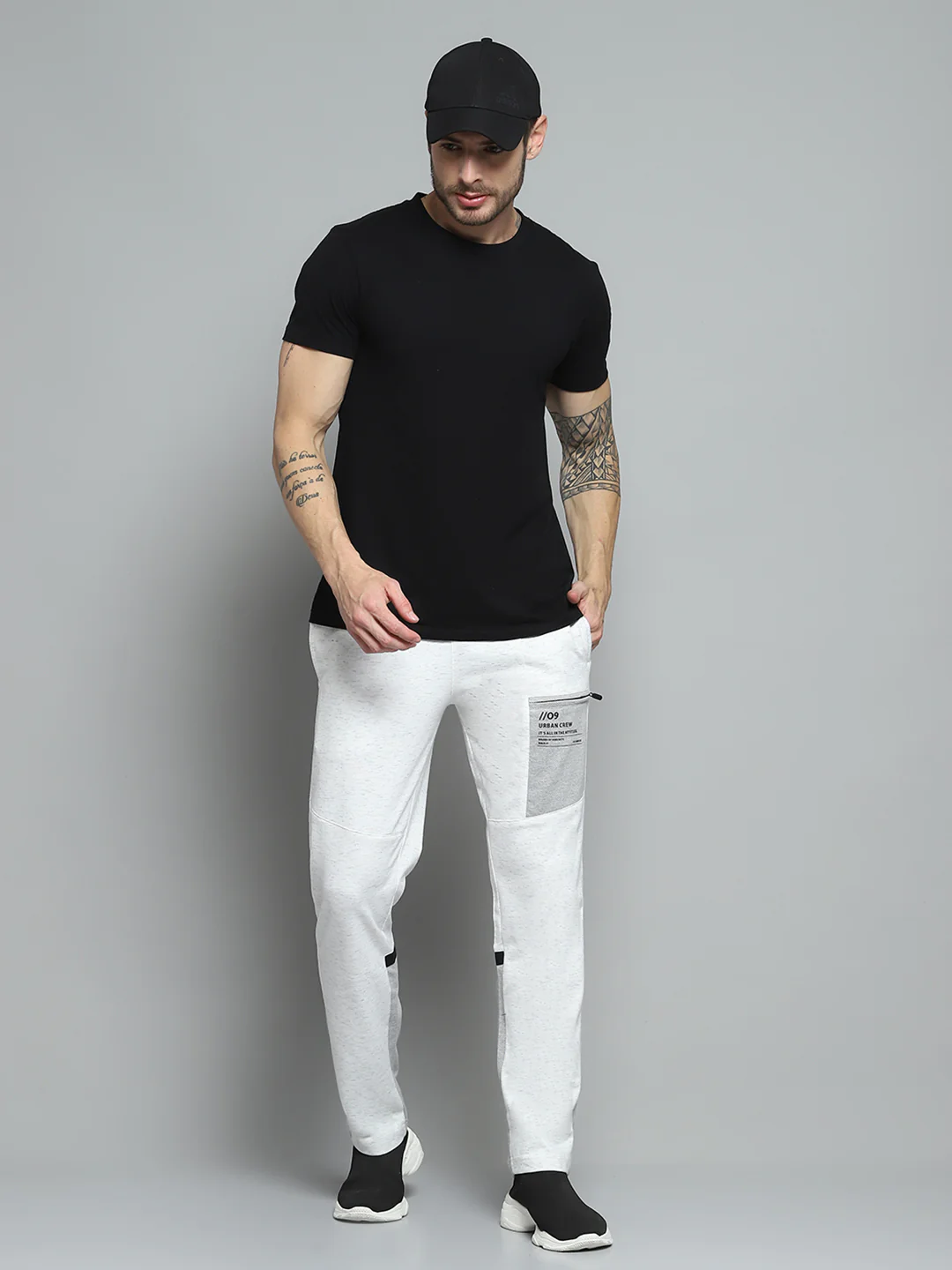 Rock.it Men White Printed   Lower - Image 2