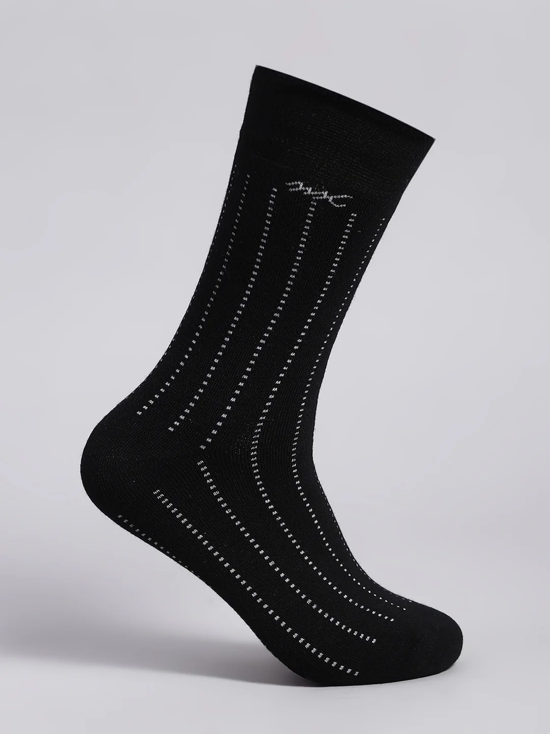 Men Wool blend Self Design Calf Length Socks (Pack of 2) - Image 4