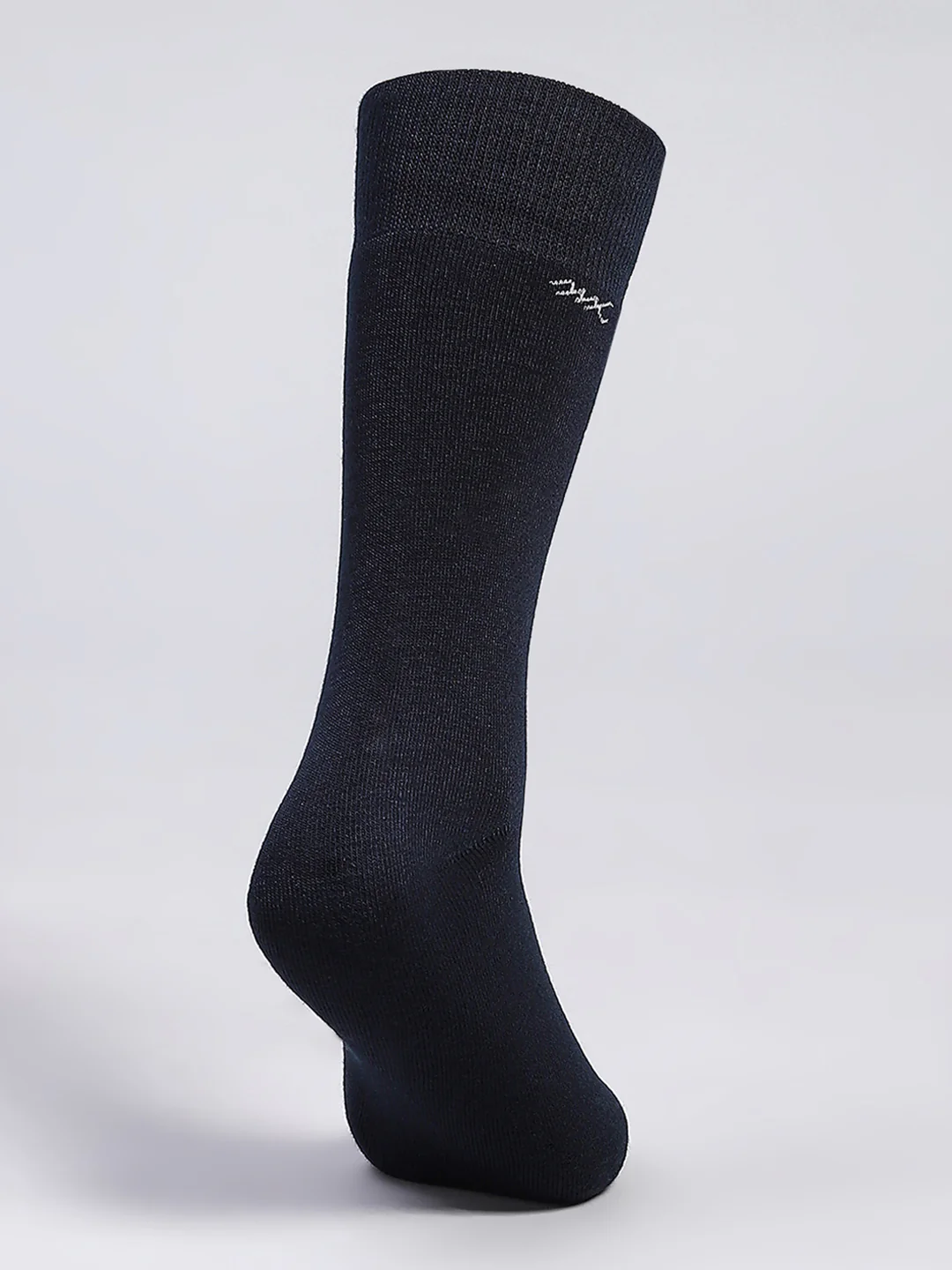 Men Wool blend Solid Mid Calf Length Socks (1 Pair) - Image 4