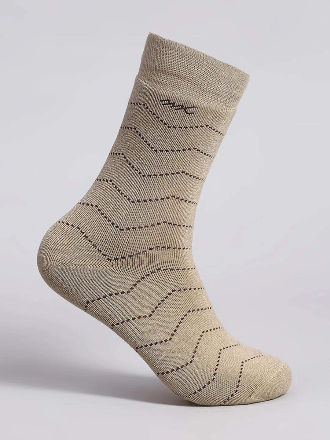 Men Wool blend Stripe Calf Length Socks (Pack of 2) - Image 8