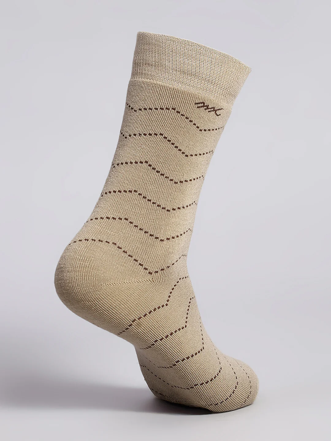 Men Wool blend Stripe Calf Length Socks (Pack of 2) - Image 9