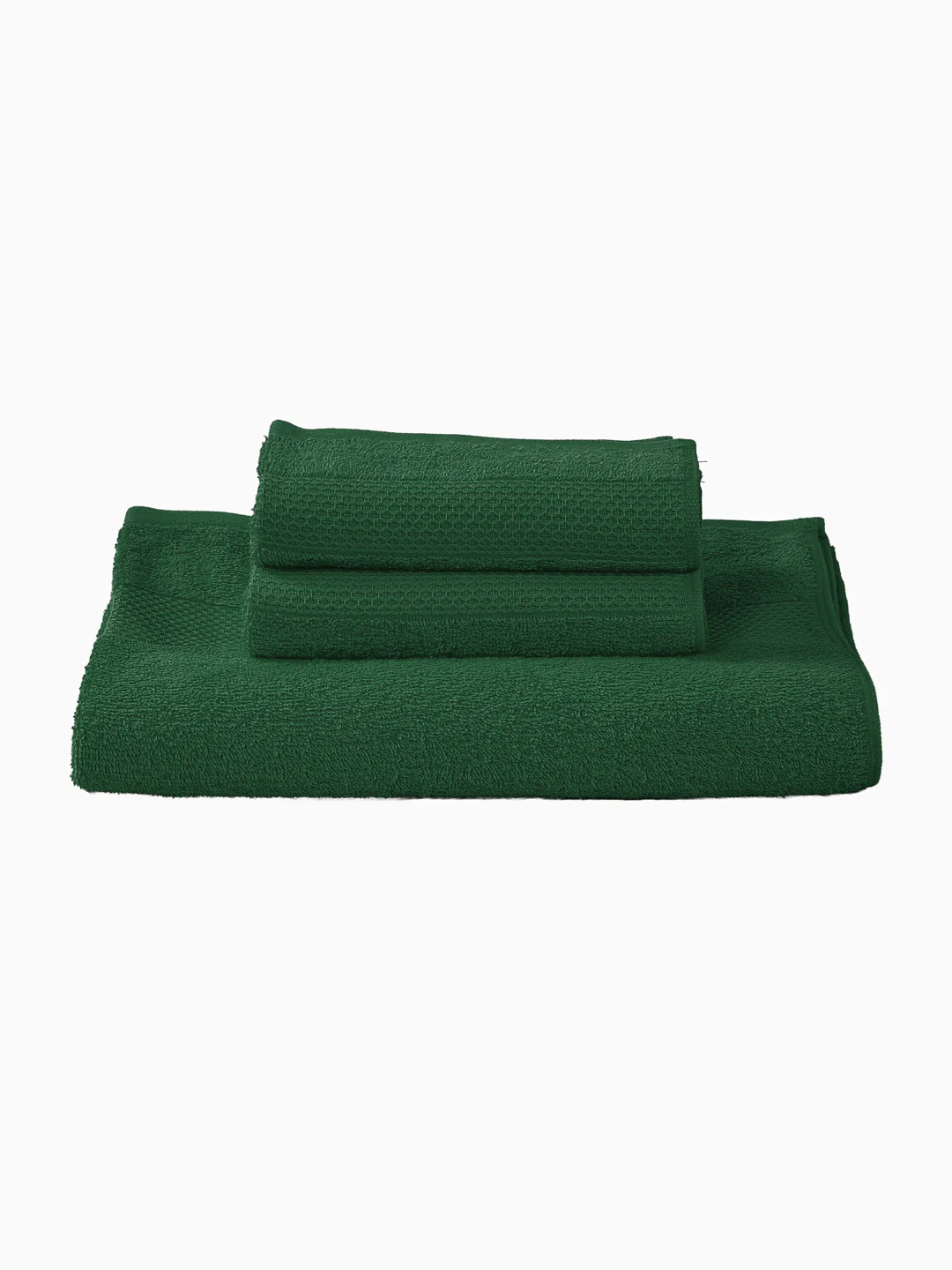 Mint Green 100% Cotton Solid 380 GSM Bath Towel Super Charm 3 Pc Set Gifting Box Pack - Image 5