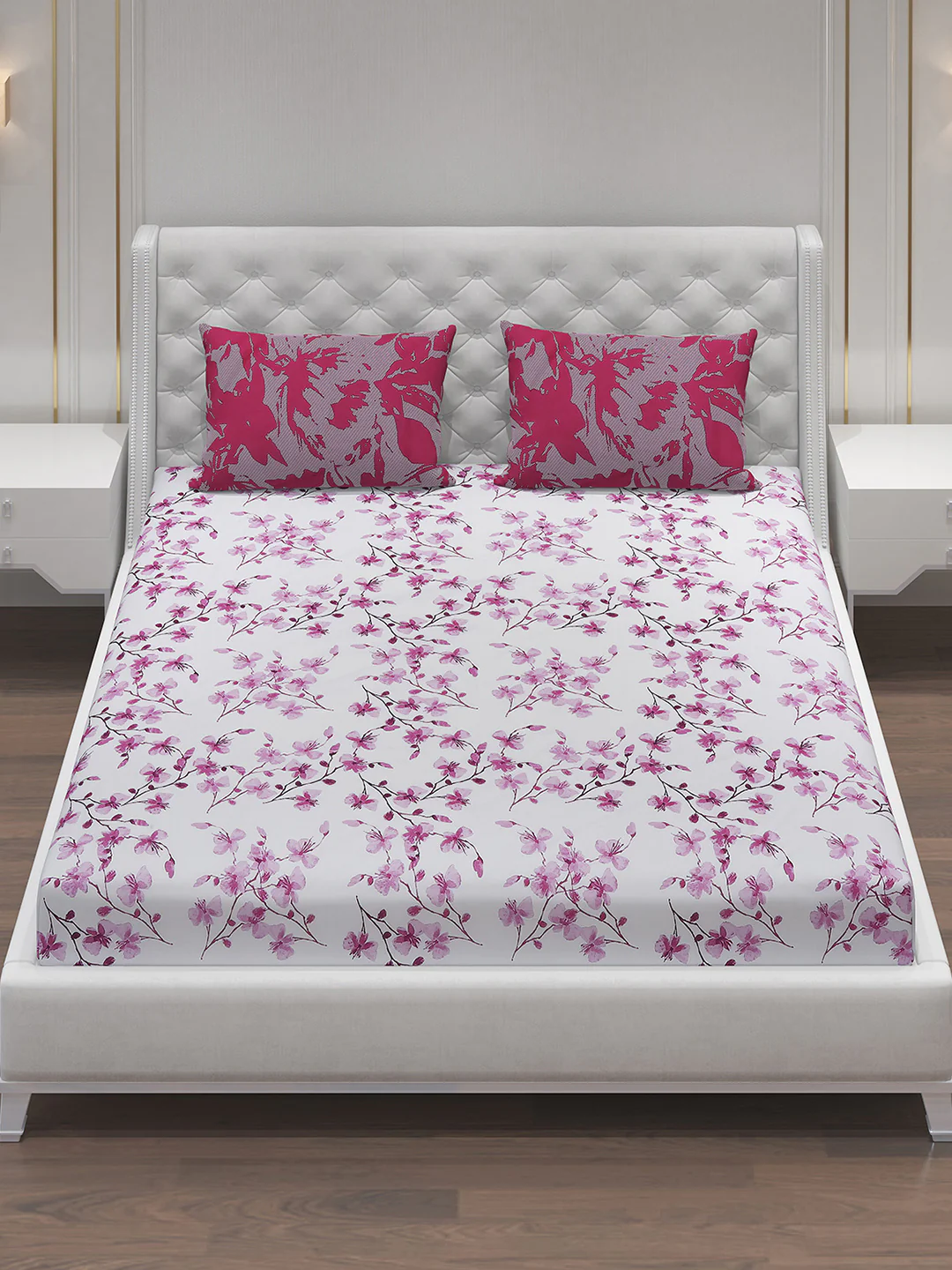 MOCA by Monte Carlo 104 GSM Cotton Double Bedsheet (2 Pcs Set) - Image 3