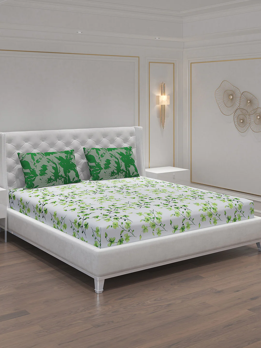 MOCA by Monte Carlo 104 GSM Cotton Double Bedsheet (2 Pcs Set) - Image 2