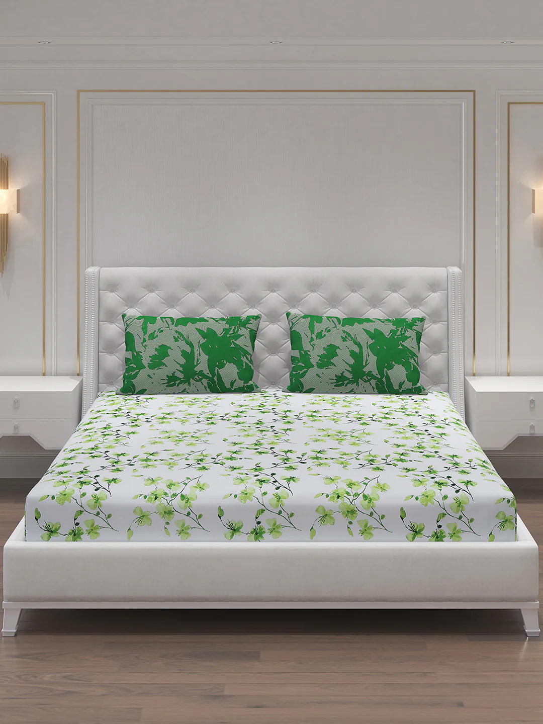 MOCA by Monte Carlo 104 GSM Cotton Double Bedsheet (2 Pcs Set) - Image 4