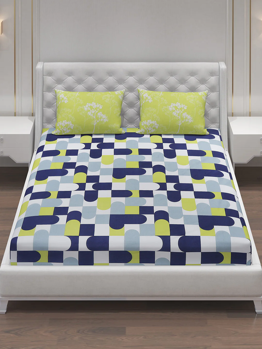 MOCA by Monte Carlo 104 GSM Cotton Double Bedsheet (2 Pcs Set) - Image 2