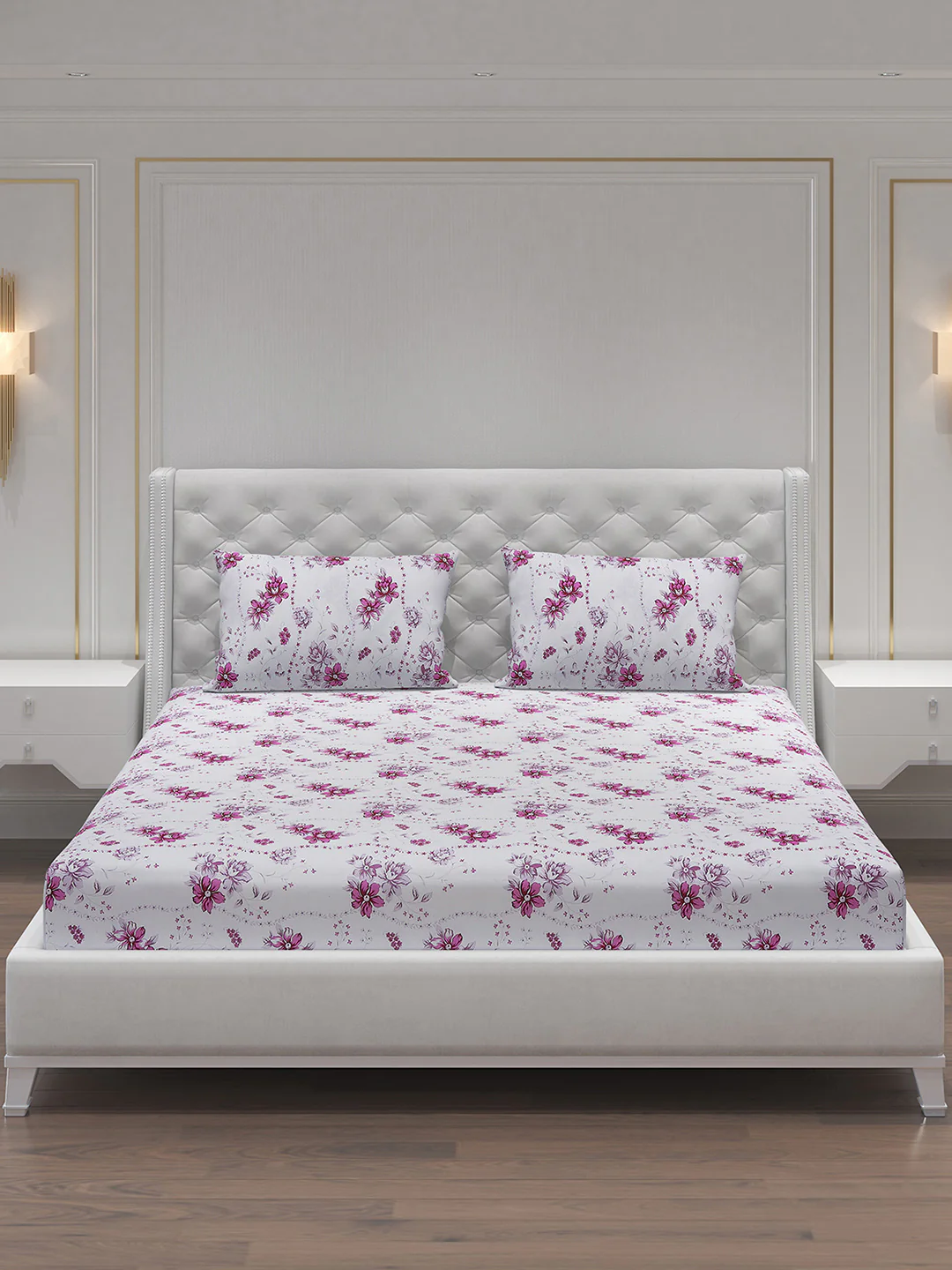 MOCA by Monte Carlo 104 GSM Cotton Double Bedsheet (2 Pcs Set) - Image 4