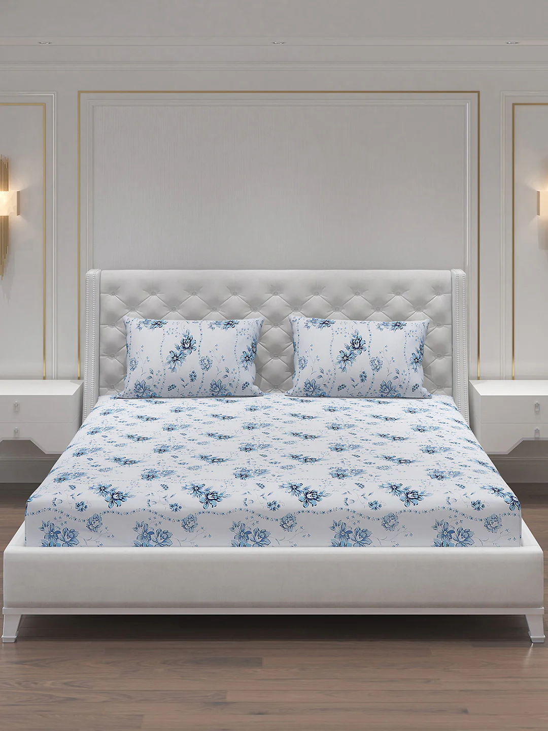 MOCA by Monte Carlo 104 GSM Cotton Double Bedsheet (2 Pcs Set) - Image 4