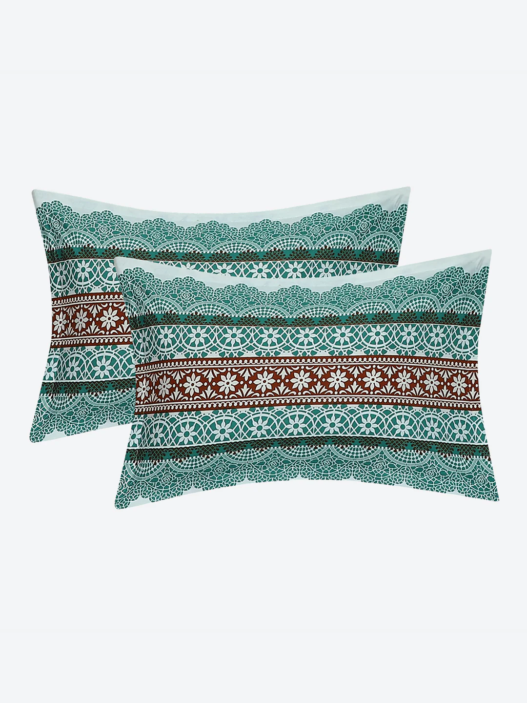MOCA by Monte Carlo 104 TC Cotton Double Bedsheet with 2 Pillow Covers - Image 7