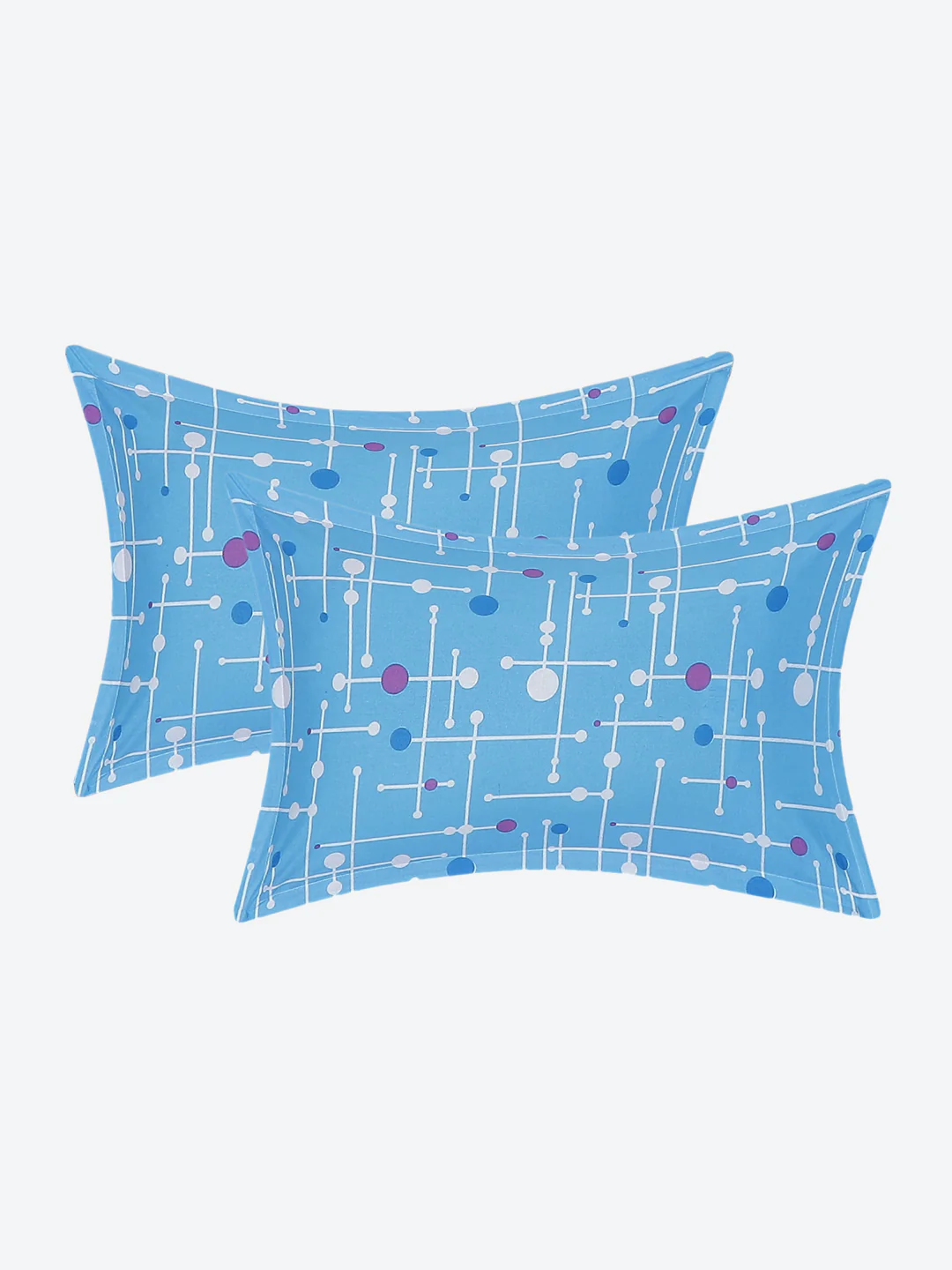 MOCA by Monte Carlo 104 TC Cotton Double Bedsheet with 2 Pillow Covers - Image 7