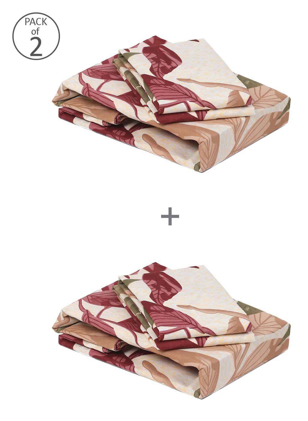MOCA by Monte Carlo 120 GSM Microfibre Double Bedsheet (2 Pcs Set) - Image 10
