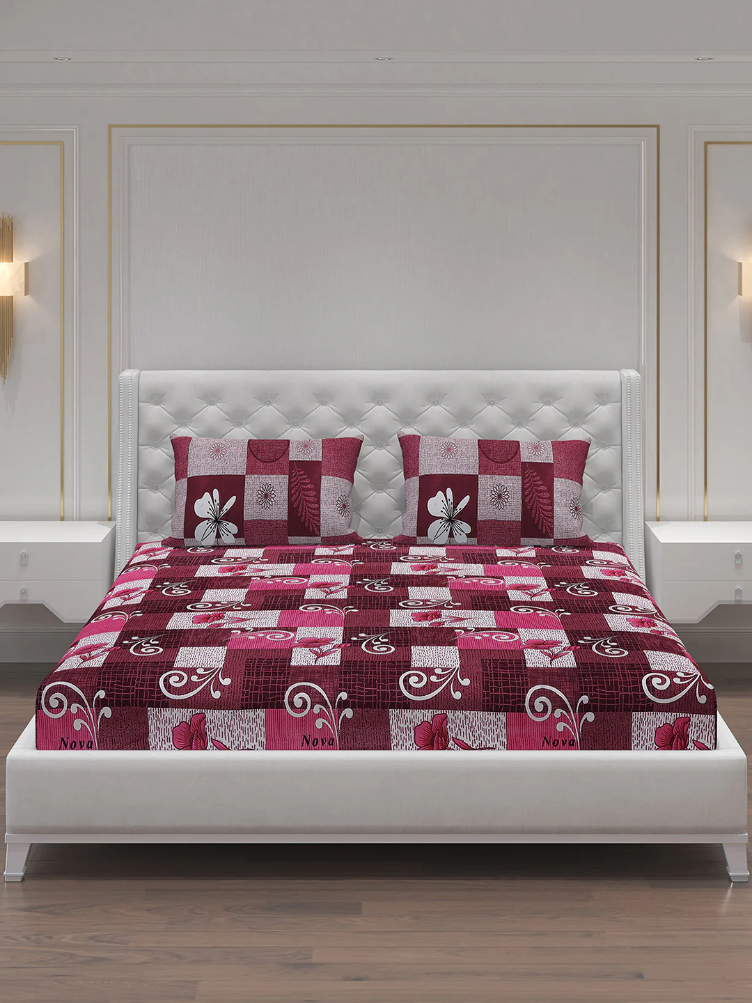 MOCA by Monte Carlo 120 GSM Microfibre Double Bedsheet (2 Pcs Set) - Image 4