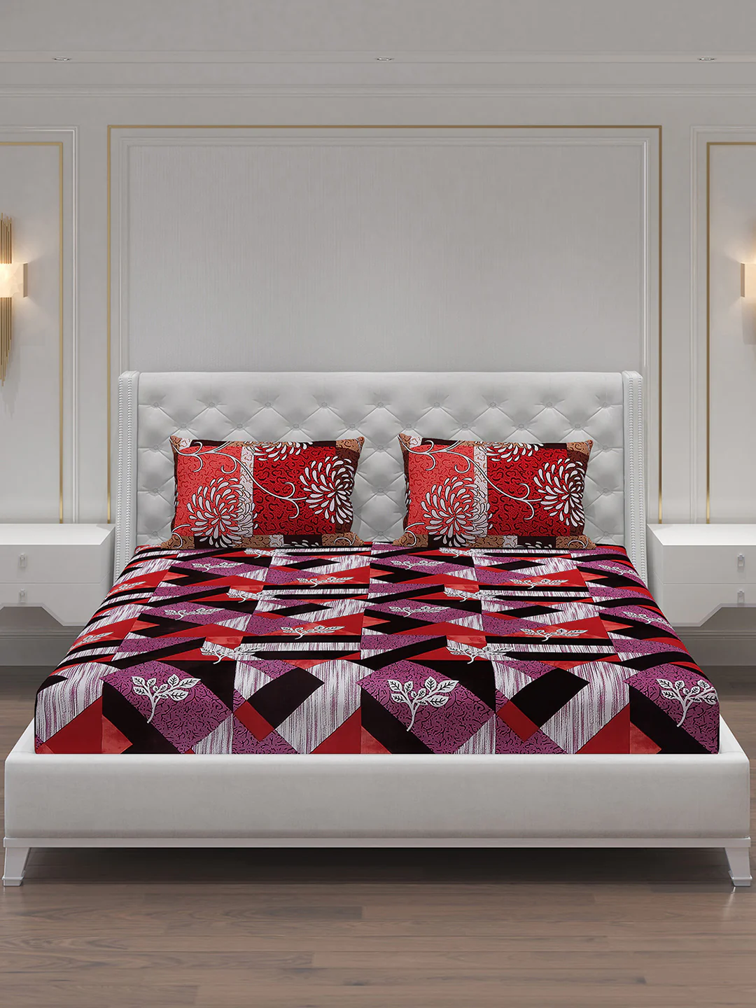 MOCA by Monte Carlo 120 GSM Microfibre Double Bedsheet (2 Pcs Set) - Image 4