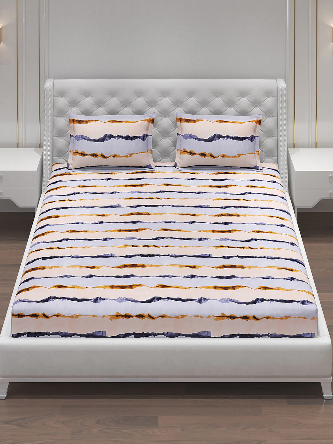 MOCA by Monte Carlo 120 GSM Microfibre Double Bedsheet (2 Pcs Set) - Image 3