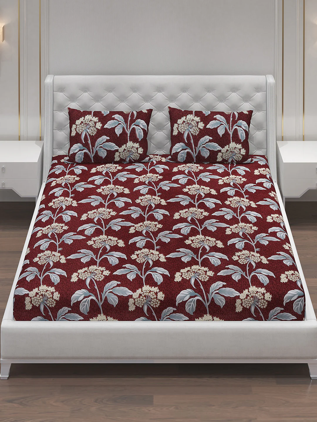 MOCA by Monte Carlo 120 GSM Microfibre Double Bedsheet (2 Pcs Set) - Image 3