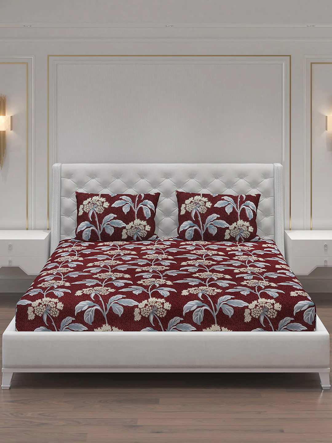 MOCA by Monte Carlo 120 GSM Microfibre Double Bedsheet (2 Pcs Set) - Image 4