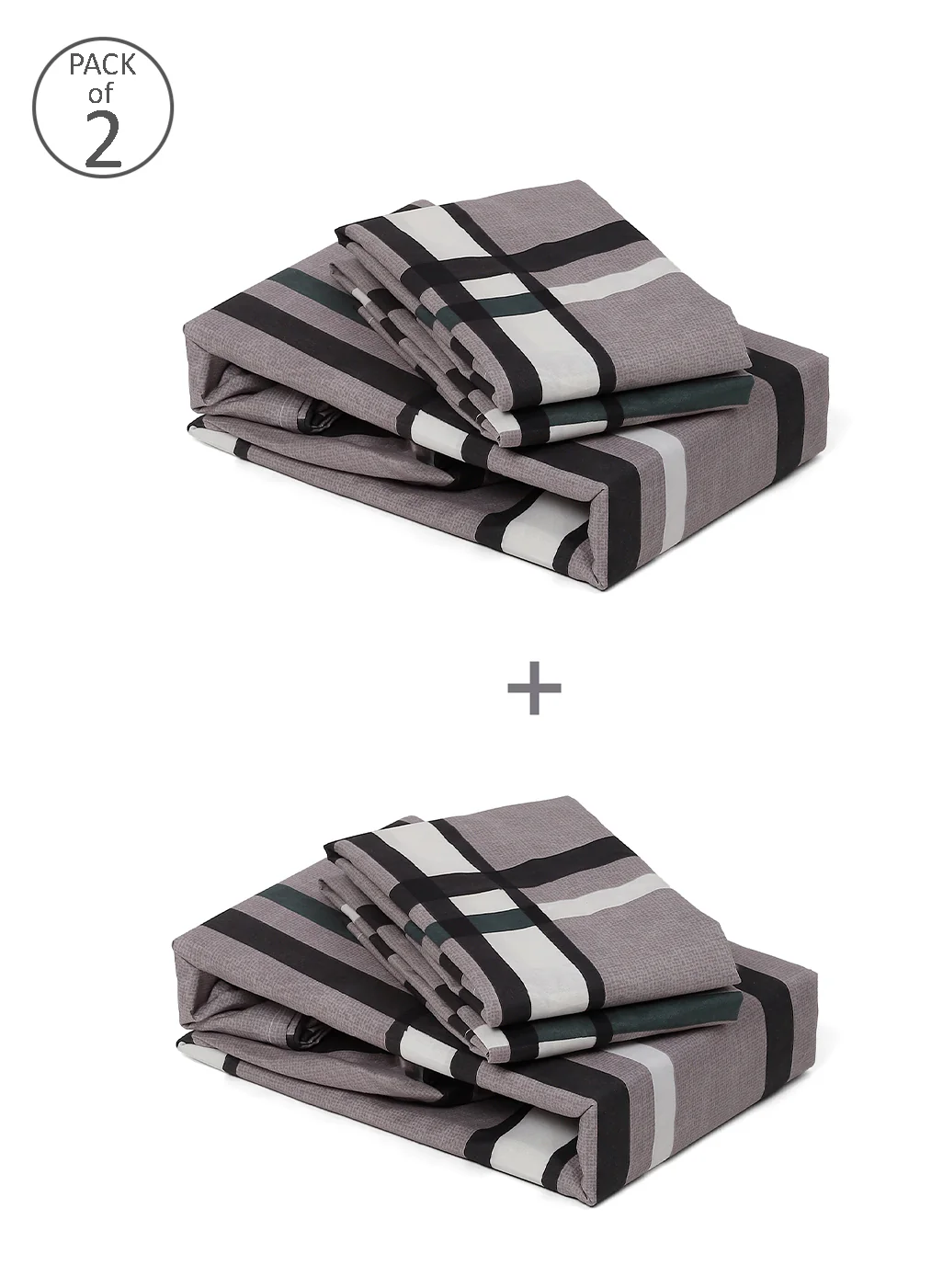 MOCA by Monte Carlo 120 GSM Microfibre Double Bedsheet (2 Pcs Set) - Image 10