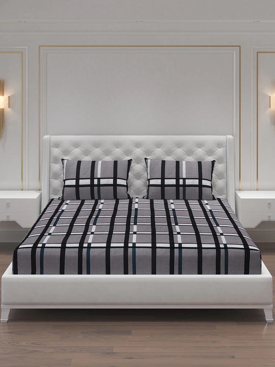 MOCA by Monte Carlo 120 GSM Microfibre Double Bedsheet (2 Pcs Set) - Image 4