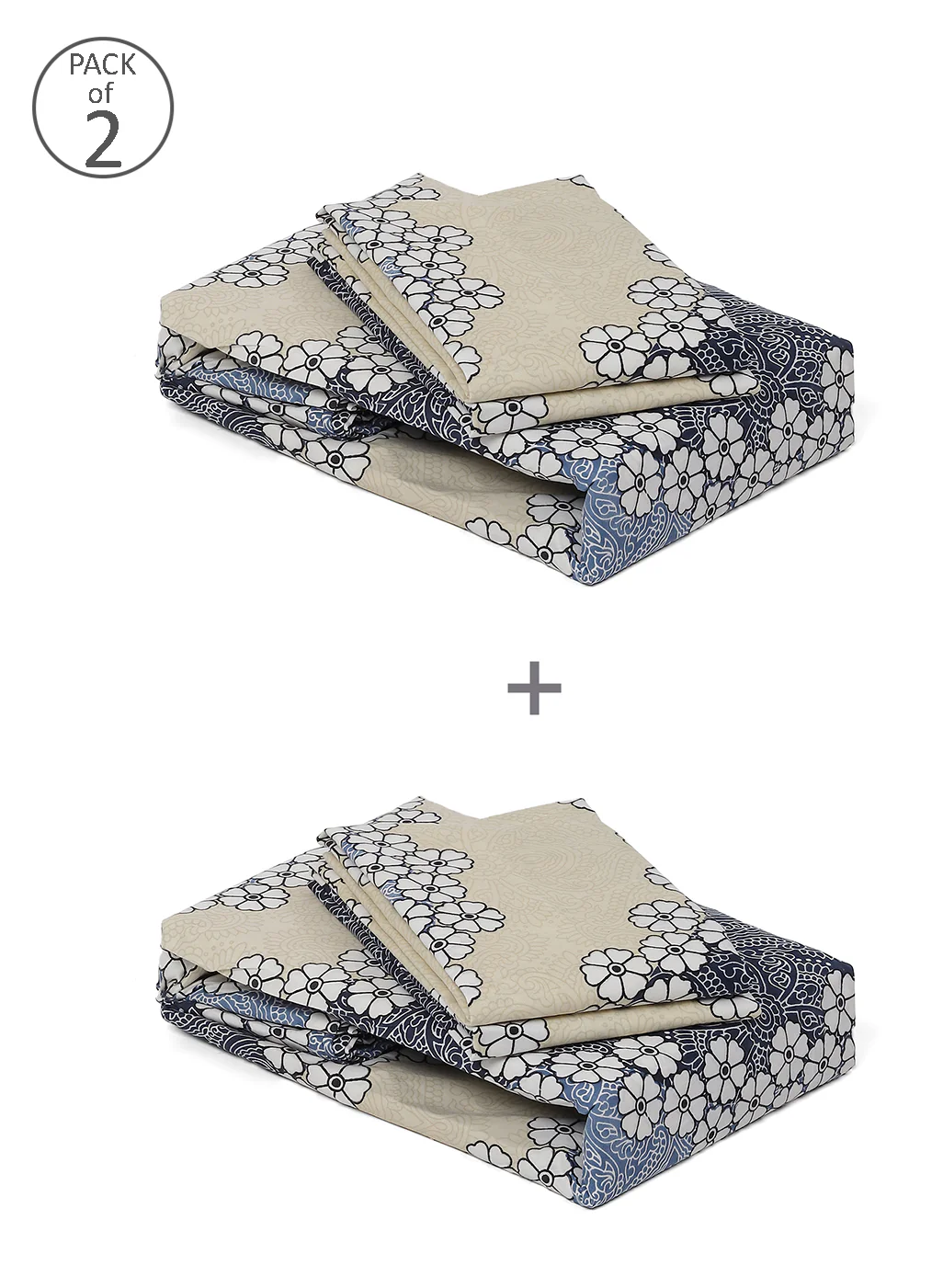 MOCA by Monte Carlo 120 GSM Microfibre Double Bedsheet (2 Pcs Set) - Image 10