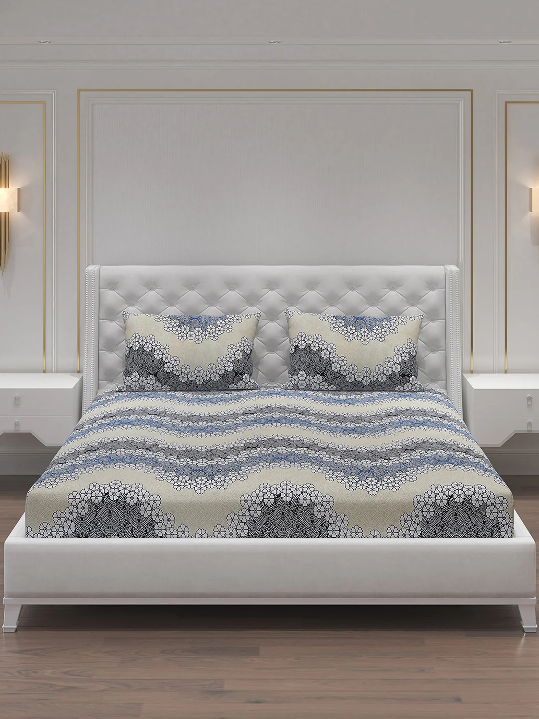 MOCA by Monte Carlo 120 GSM Microfibre Double Bedsheet (2 Pcs Set) - Image 4