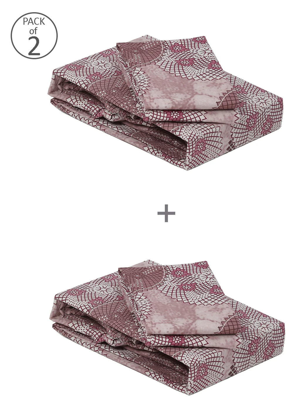 MOCA by Monte Carlo 120 GSM Microfibre Double Bedsheet (2 Pcs Set) - Image 10