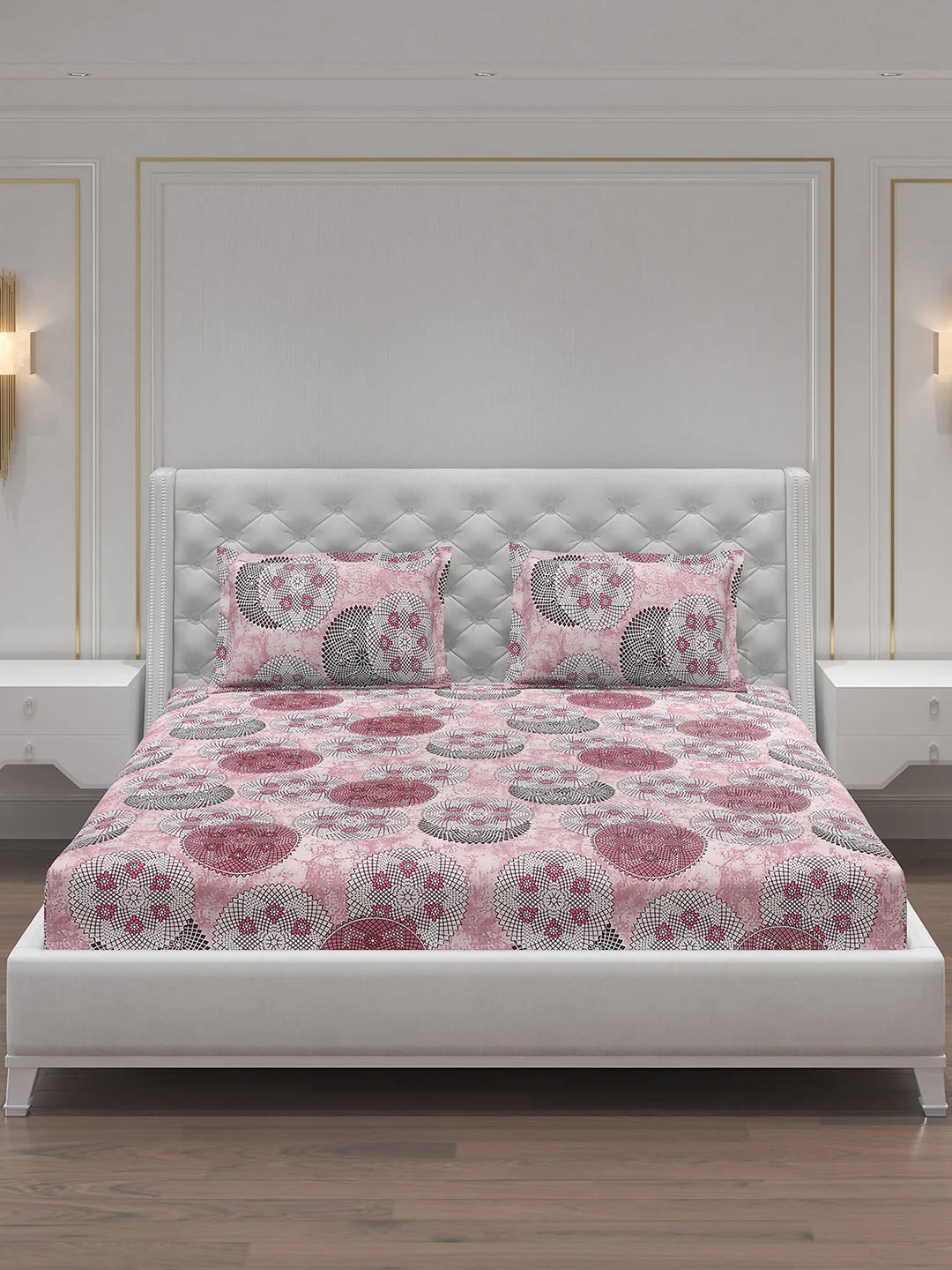 MOCA by Monte Carlo 120 GSM Microfibre Double Bedsheet (2 Pcs Set) - Image 4