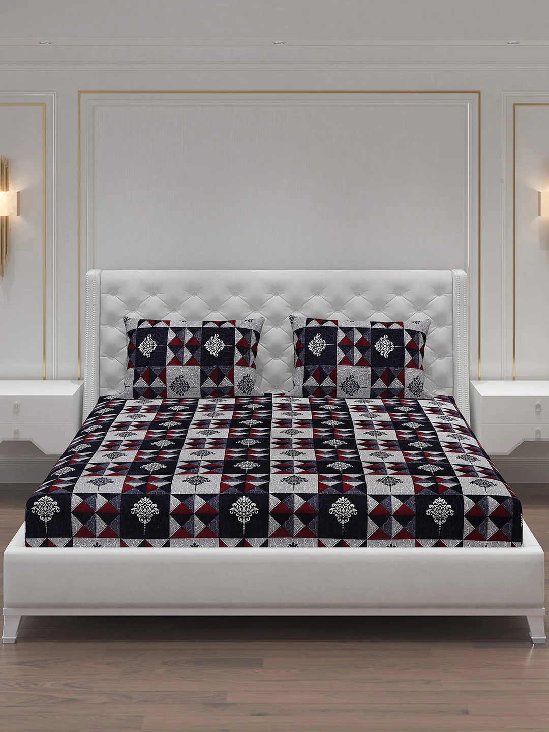 MOCA by Monte Carlo 120 GSM Microfibre Double Bedsheet (2 Pcs Set) - Image 4