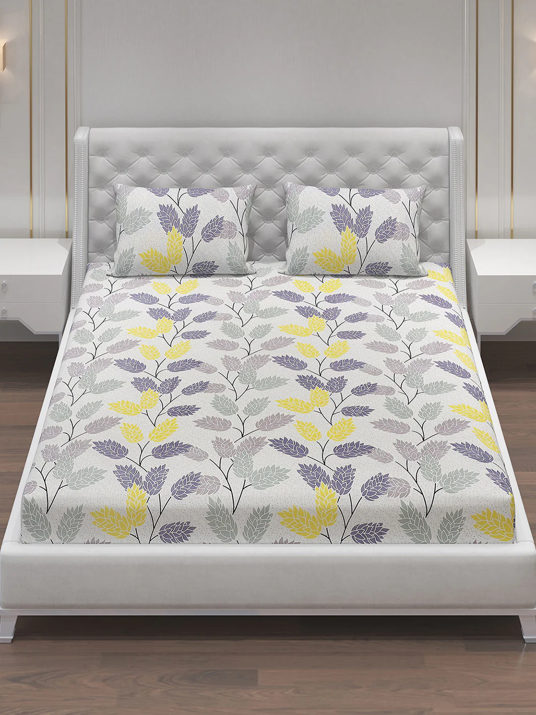 MOCA by Monte Carlo 120 GSM Microfibre Double Bedsheet (2 Pcs Set) - Image 3