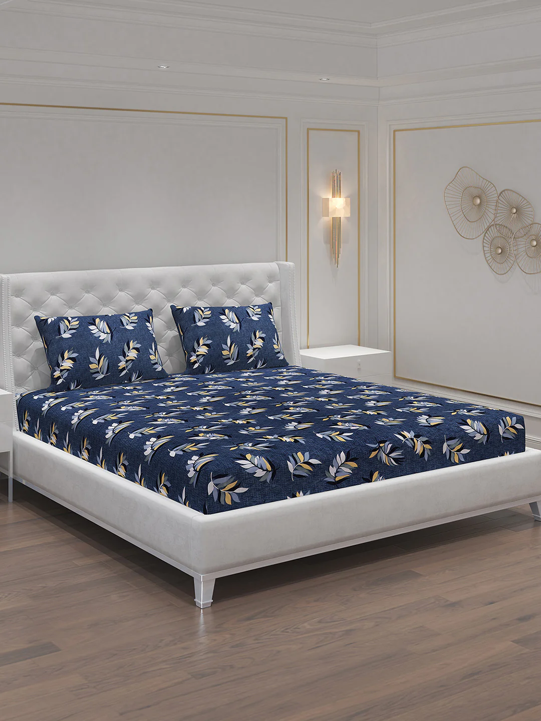 MOCA by Monte Carlo 120 GSM Microfibre Double Bedsheet with 2 Pillow Covers - Image 2