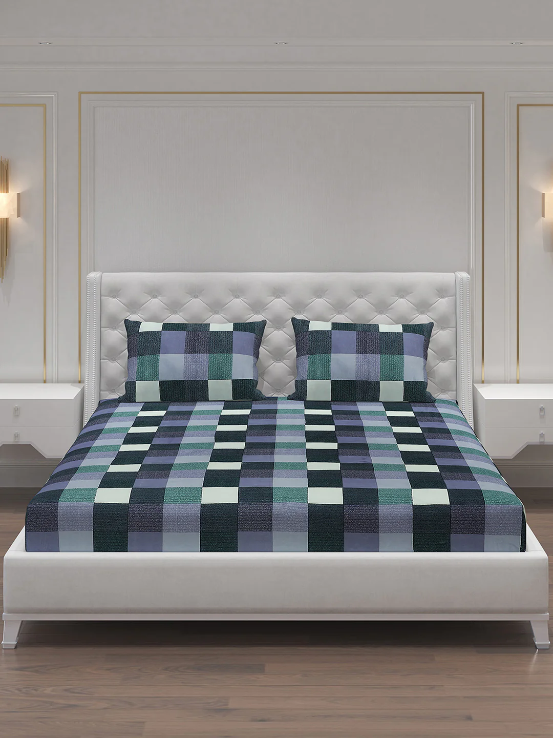 MOCA by Monte Carlo 120 GSM Microfibre Double Bedsheet with 2 Pillow Covers - Image 4