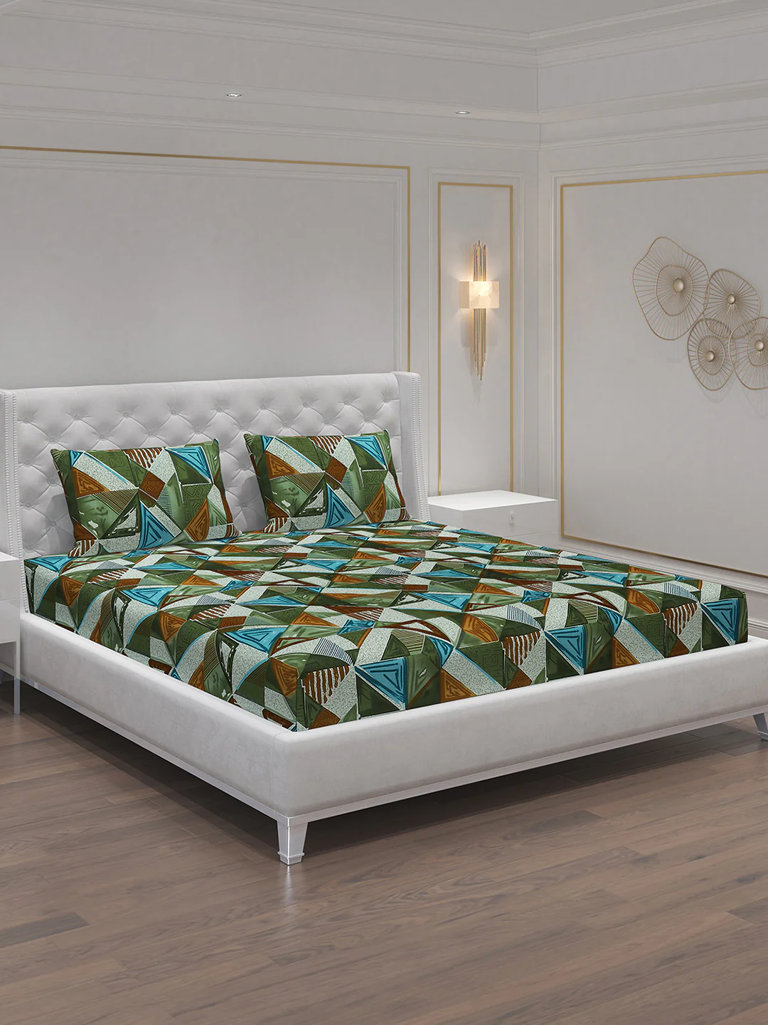 MOCA by Monte Carlo 120 GSM Microfibre Double Bedsheet with 2 Pillow Covers - Image 2
