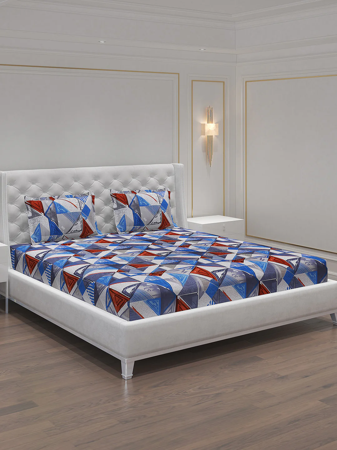 MOCA by Monte Carlo 120 GSM Microfibre Double Bedsheet with 2 Pillow Covers - Image 2