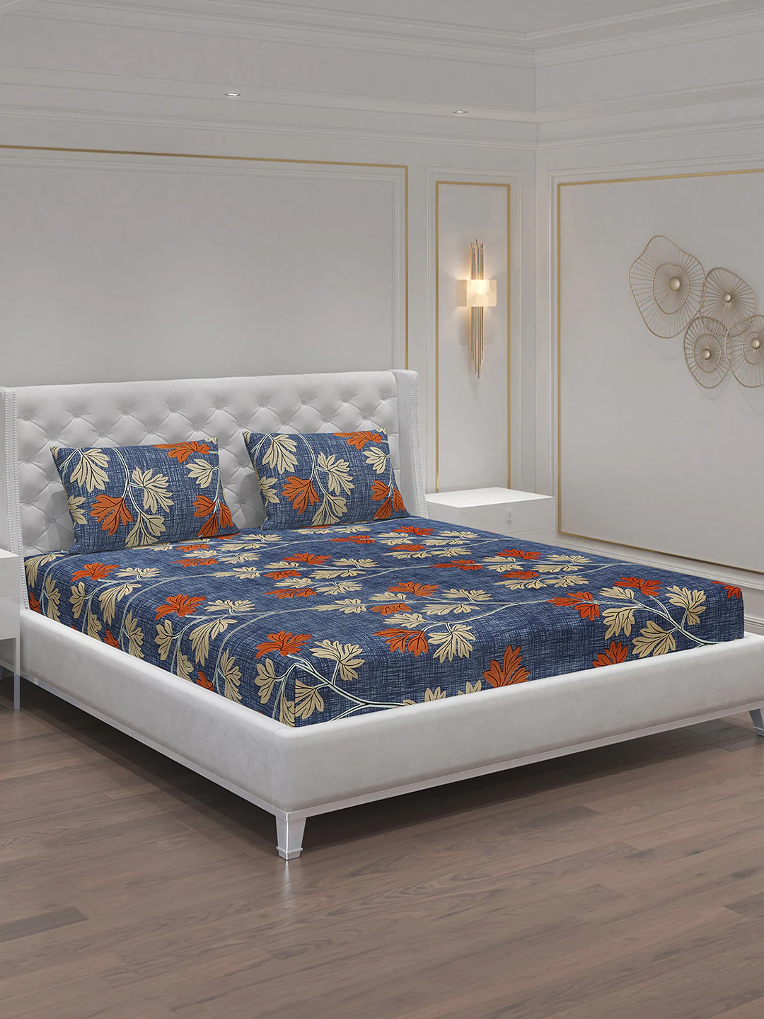 MOCA by Monte Carlo 120 GSM Microfibre Double Bedsheet with 2 Pillow Covers - Image 2