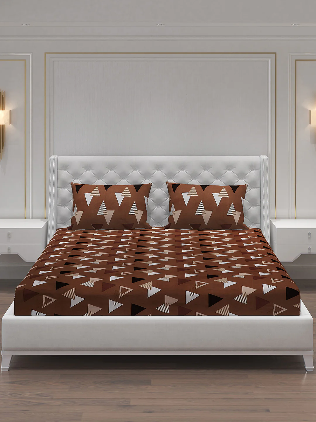 MOCA by Monte Carlo 120 GSM Microfibre Double Bedsheet with 2 Pillow Covers - Image 4