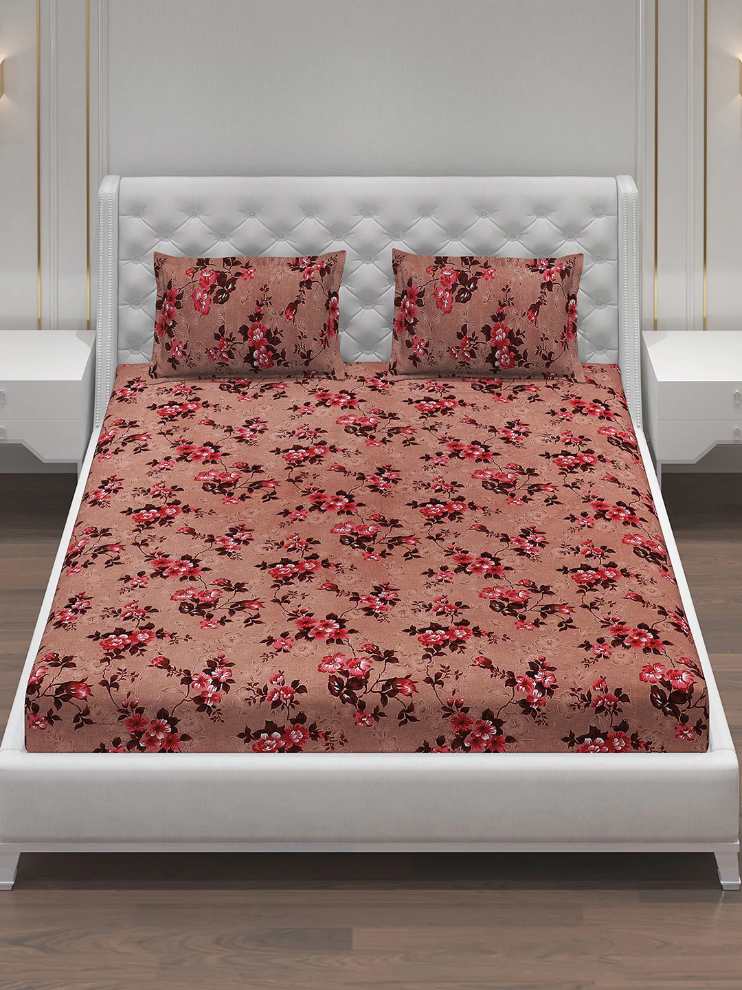 MOCA by Monte Carlo 120 GSM Microfibre Double Bedsheet with 2 Pillow Covers - Image 3