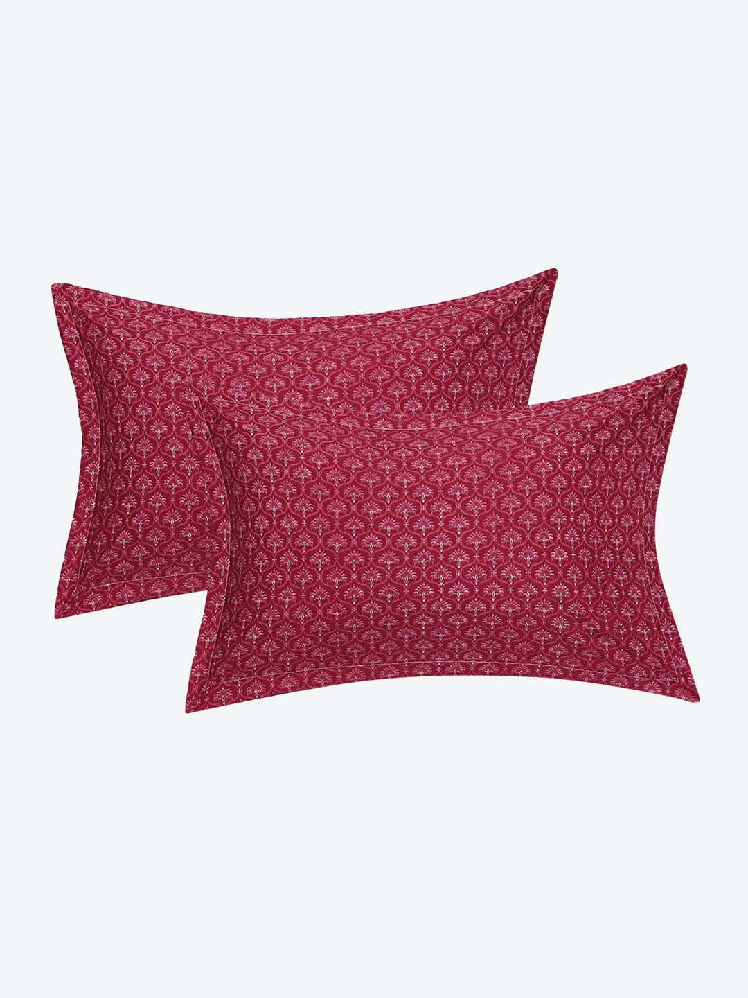 MOCA by Monte Carlo 144 TC Cotton King Bedsheet with 2 Pillow Covers - Image 7