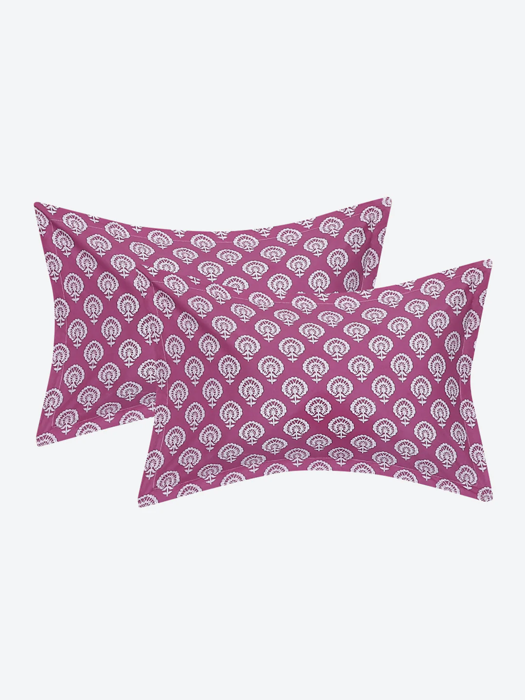 MOCA by Monte Carlo 144 TC Cotton King Bedsheet with 2 Pillow Covers - Image 7