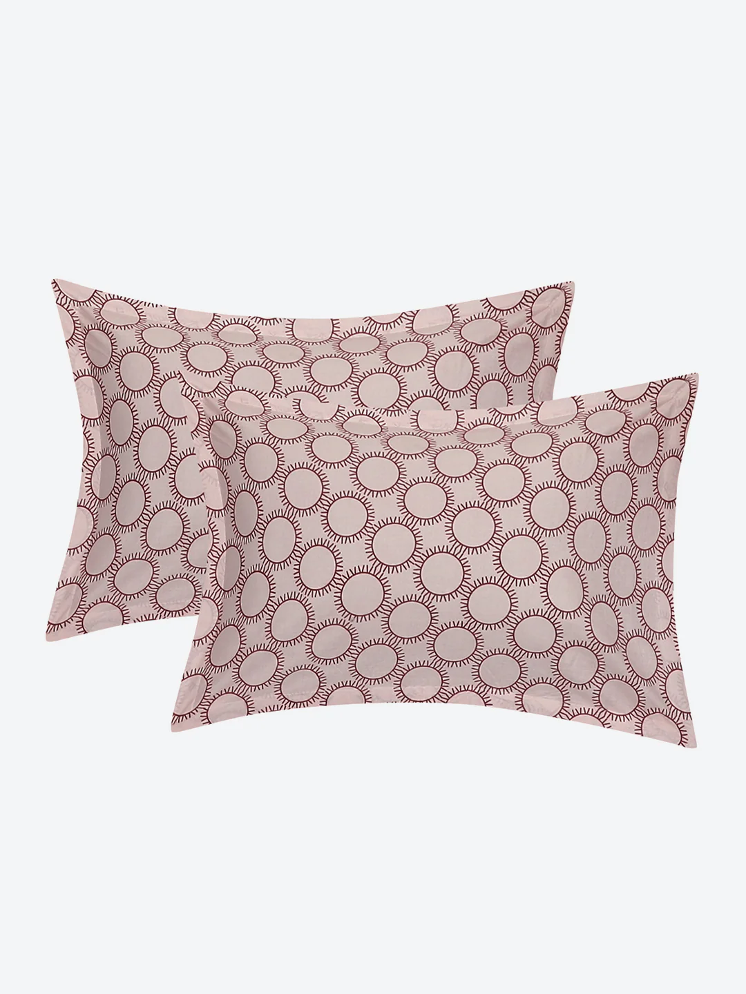 MOCA by Monte Carlo 144 TC Cotton King Bedsheet with 2 Pillow Covers - Image 7