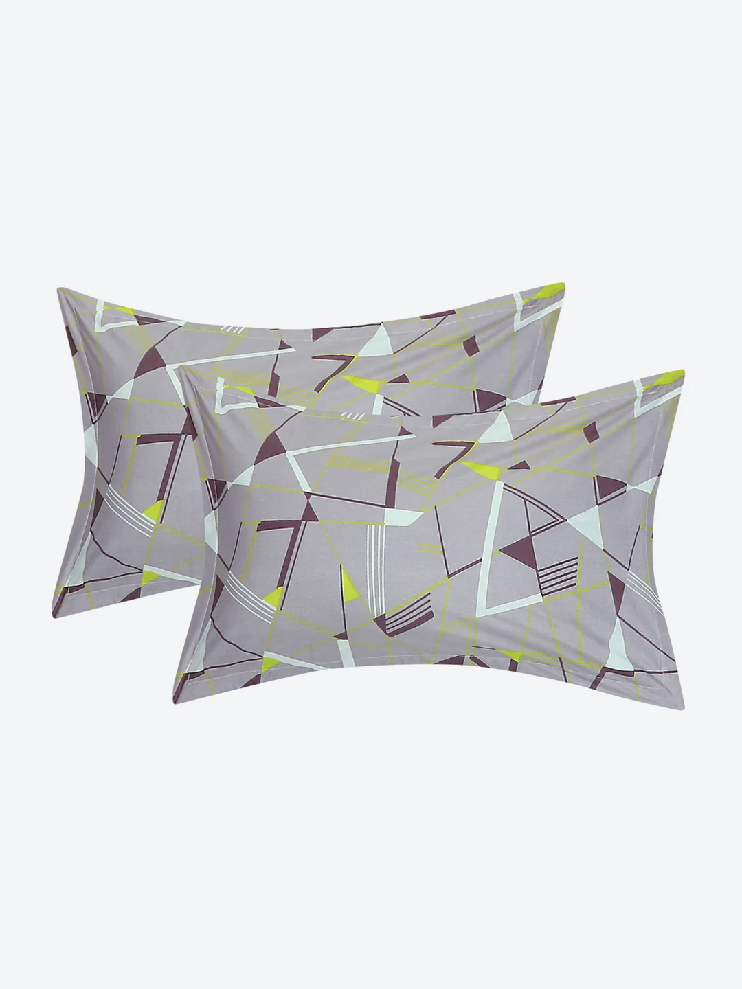 MOCA by Monte Carlo 144 TC Cotton King Bedsheet with 2 Pillow Covers - Image 7