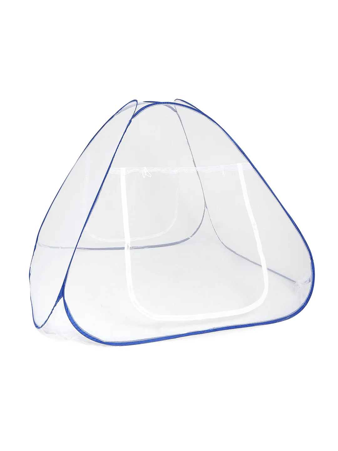 Moca by Monte Carlo Double Bed Polyester Washable Adults Mosquito Net (Blue) - Image 2
