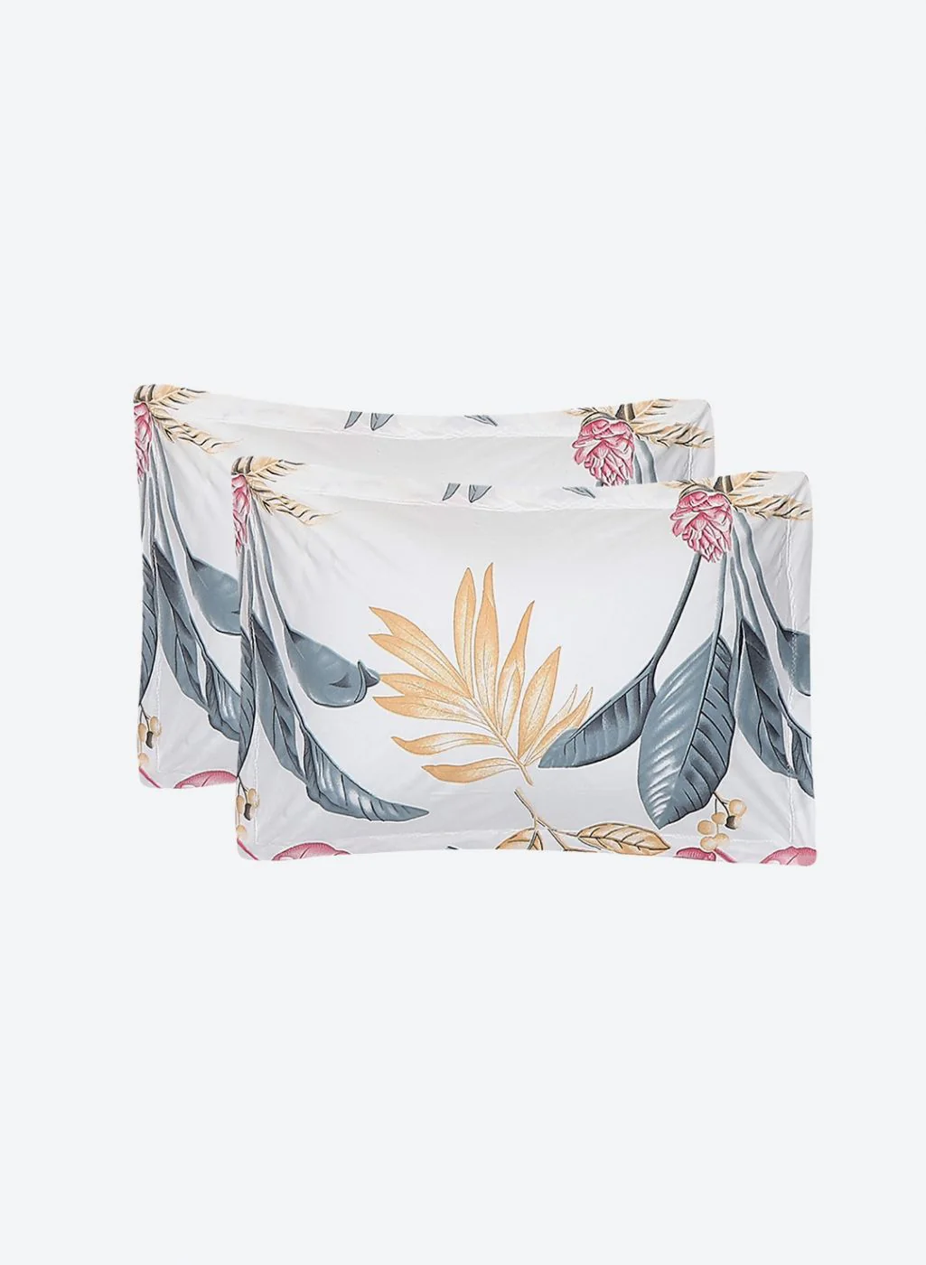 130 GSM Polyester Queen Bedsheet with 2 Pillow Covers - Image 7