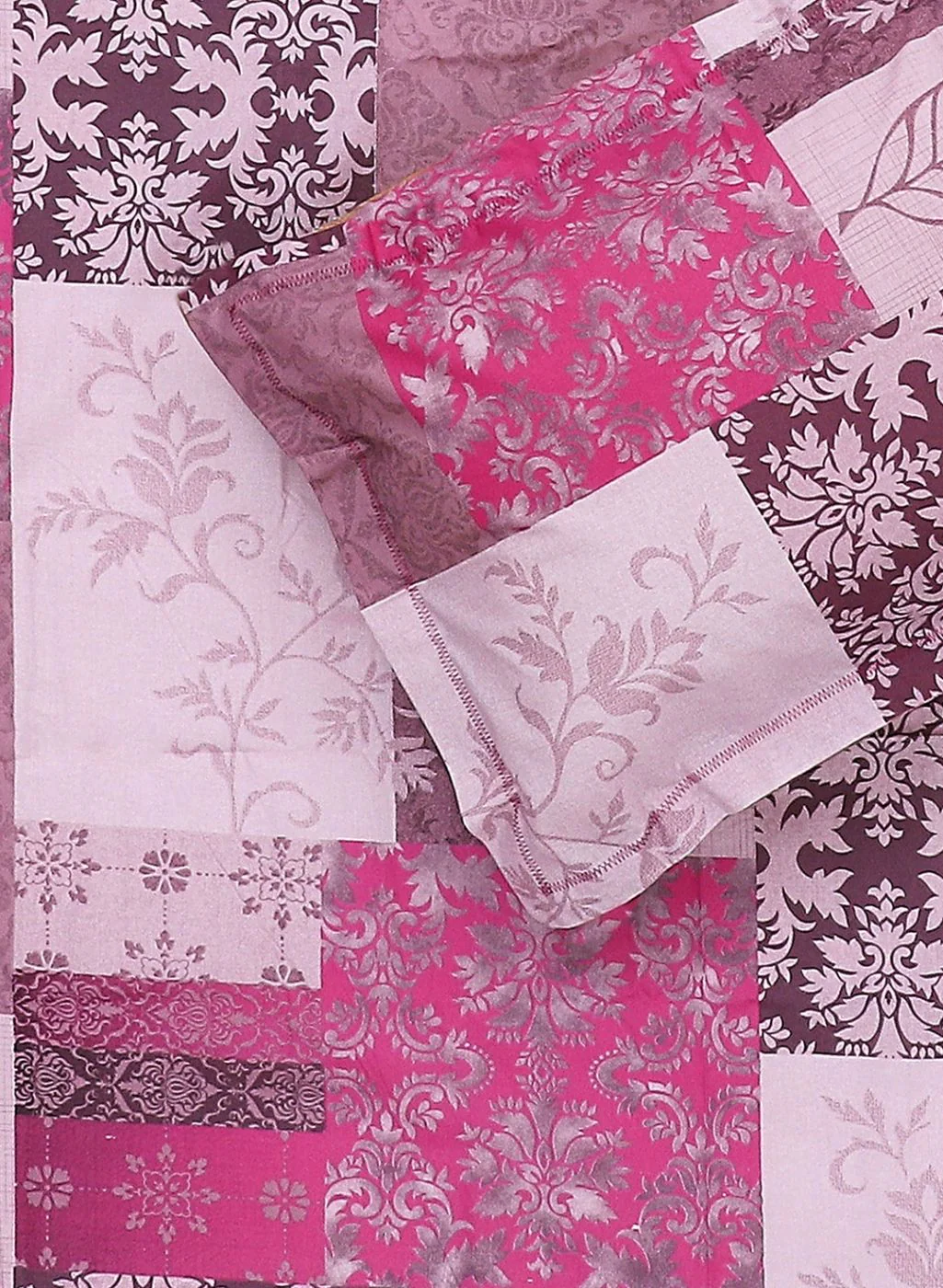 140TC Pure Cotton King Bedsheet with 2 Pillow Covers - Image 5