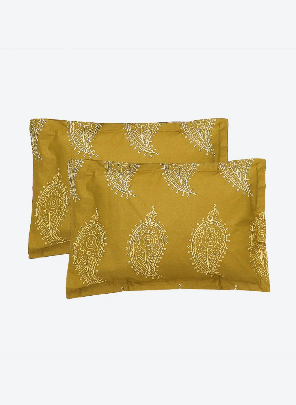 144TC Pure Cotton King Bedsheet with 2 Pillow Covers - Image 7