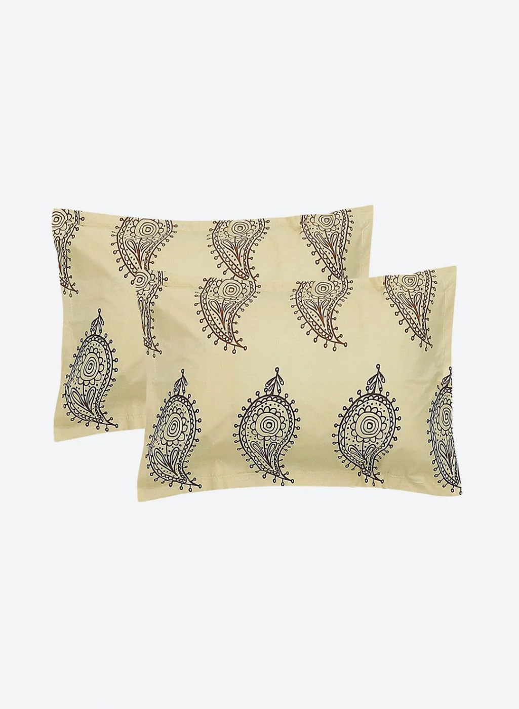 144TC Pure Cotton King Bedsheet with 2 Pillow Covers - Image 7