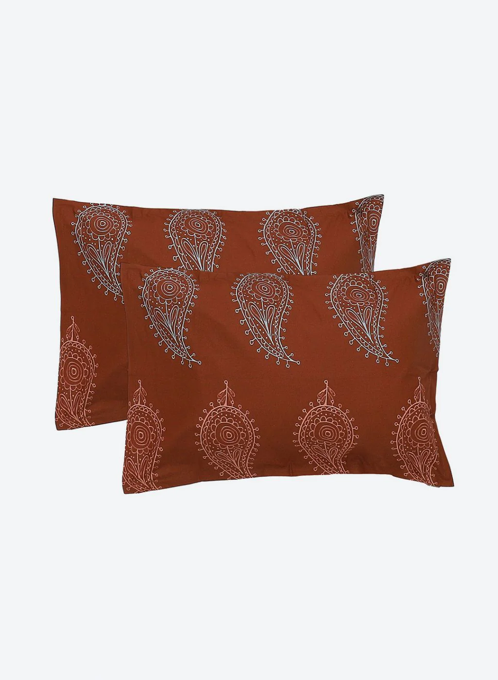 144TC Pure Cotton Single Bedsheet with 1 Pillow Covers - Image 7