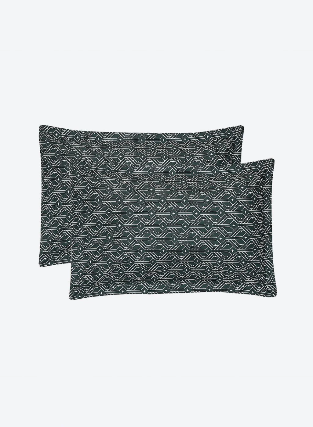 144TC Pure Cotton Single Bedsheet with 2 Pillow Covers - Image 7