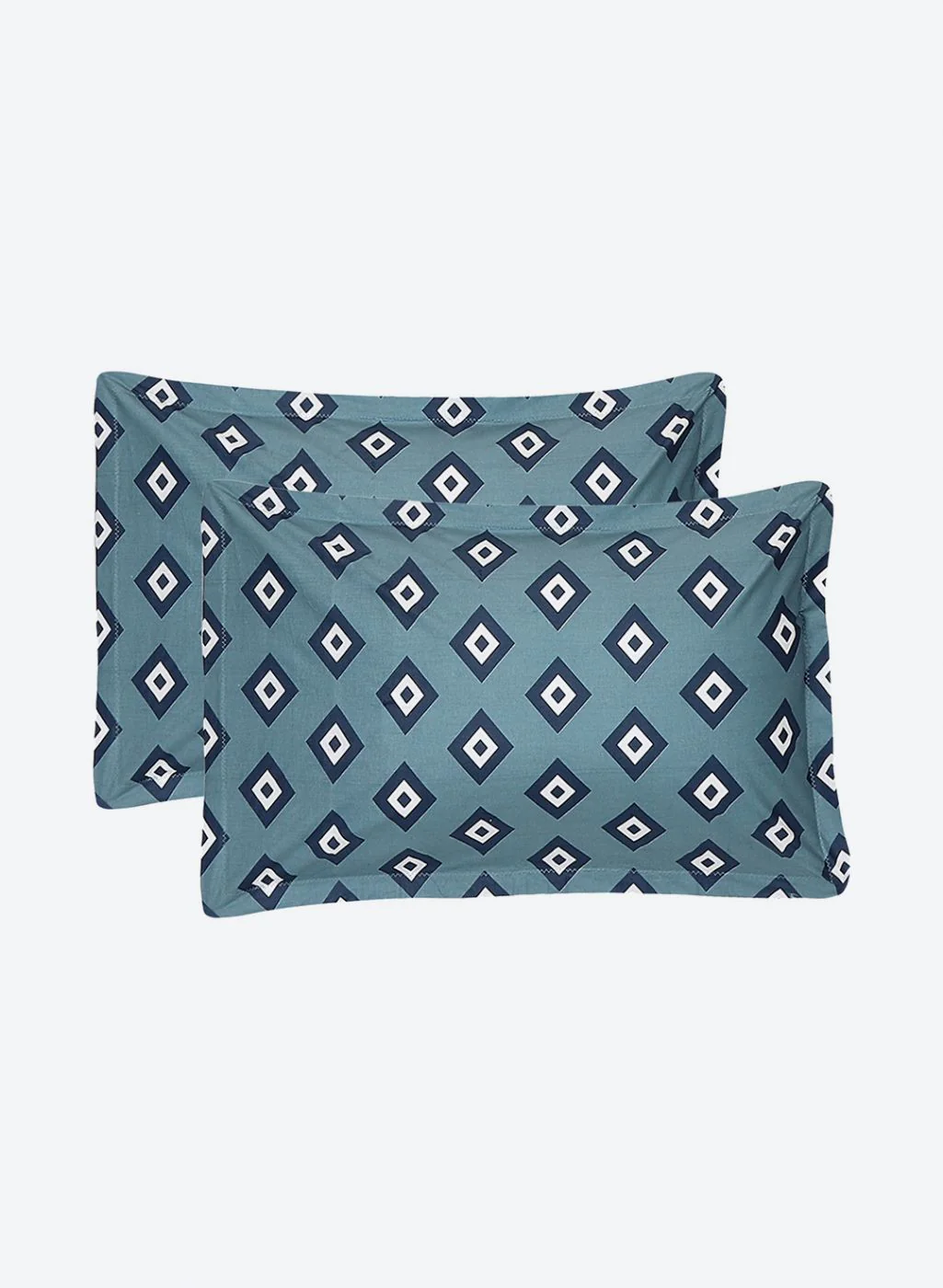 152TC Pure Cotton King Bedsheet with 2 Pillow Covers - Image 7