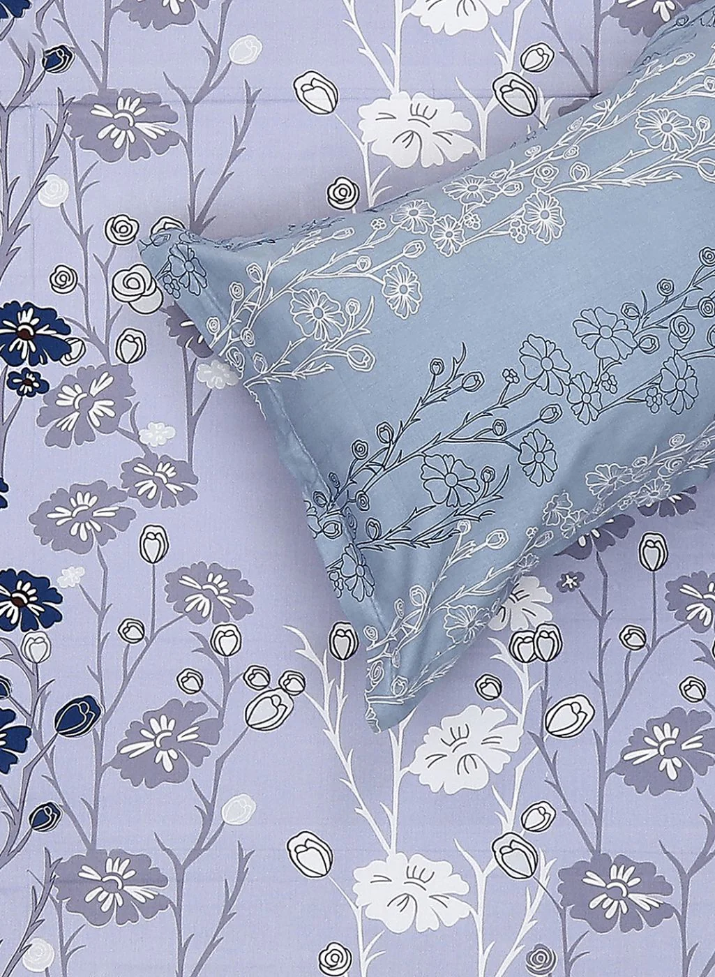 180TC Pure Cotton King Bedsheet with 2 Pillow Covers - Image 5
